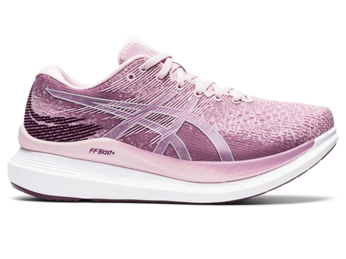 Women's GlideRide 3 | Rosequartz/Deep Plum | Running Shoes | ASICS