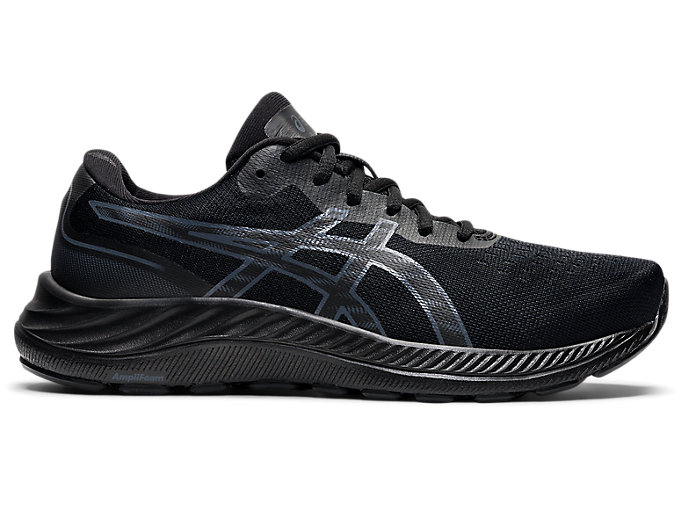 Image 1 of 7 of Women's Black/Carrier Grey GEL-EXCITE 9 Womens Running Shoes