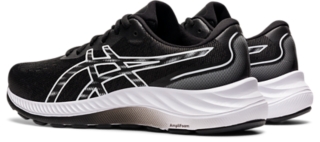 Women s GEL EXCITE 9 Black White Running Shoes ASICS