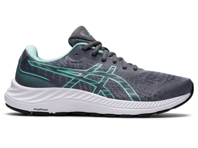 GEL-EXCITE 9 | Women | Sheet Rock/Oasis Green | Women's Running Shoes ...