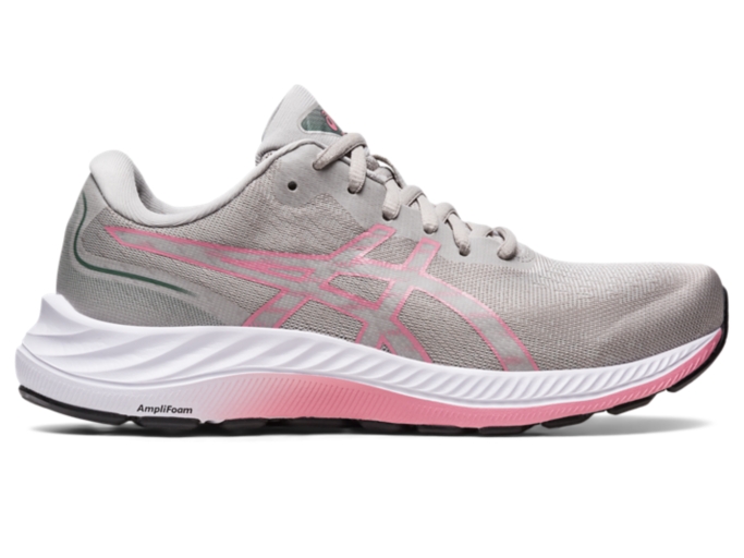 Women's GEL-EXCITE 9 | Oyster Grey/Fruit Punch | Running Shoes | ASICS