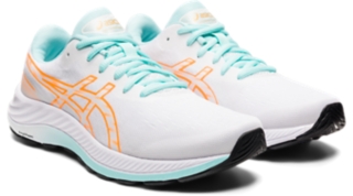 Womens orange asics sale