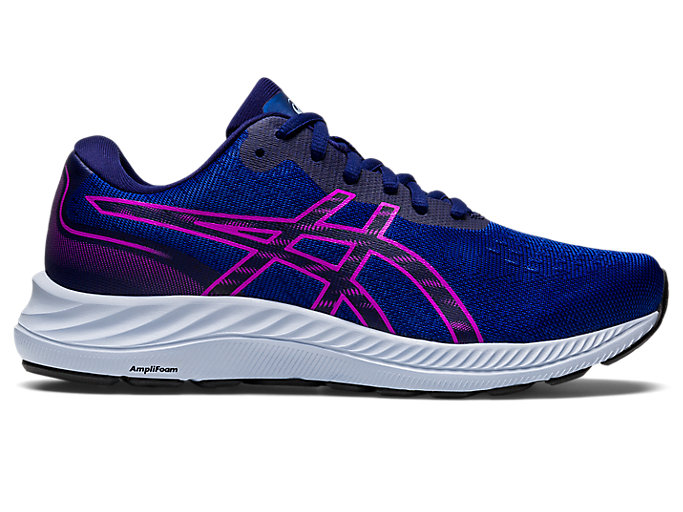 Image 1 of 7 of Femme Dive Blue/Orchid GEL-EXCITE 9 Chaussures Running pour Femmes