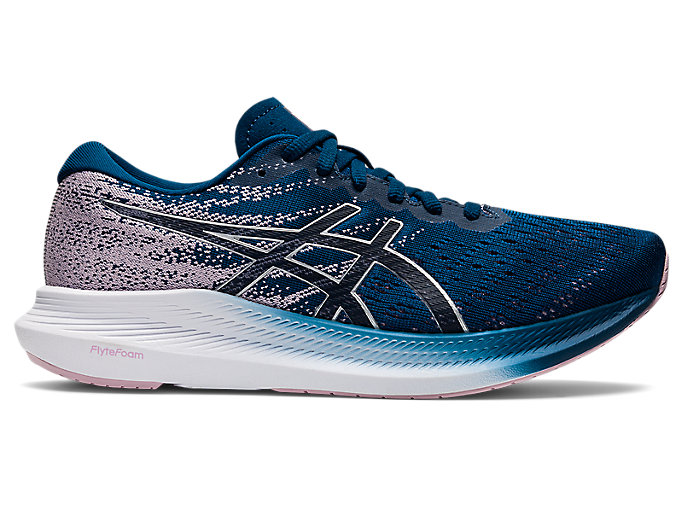 Image 1 of 7 of Women's Mako Blue/Pure Silver EVORIDE 3 Women's Running Shoes