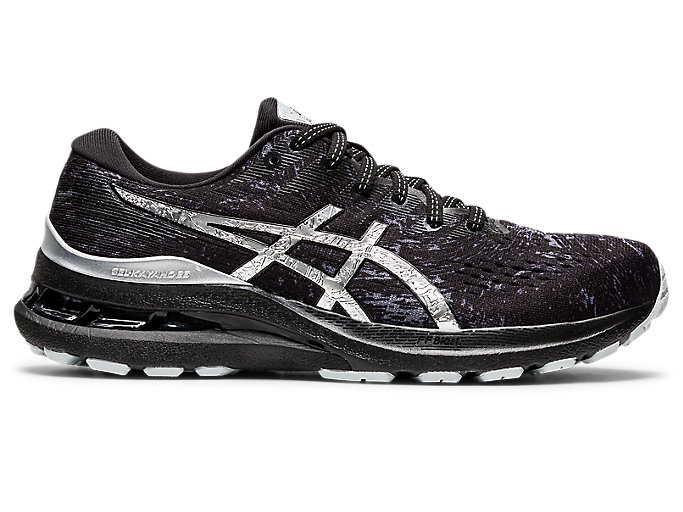 Image 1 of 7 of Women's Carrier Grey/Pure Silver GEL-KAYANO 28 PLATINUM Chaussures Running pour Femmes