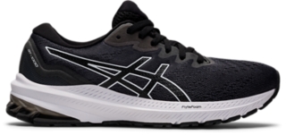 Women s GT 1000 11 WIDE Black White Running Shoes ASICS