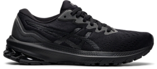 Asics black on sale womens shoes