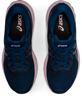 Asics bleu online rose