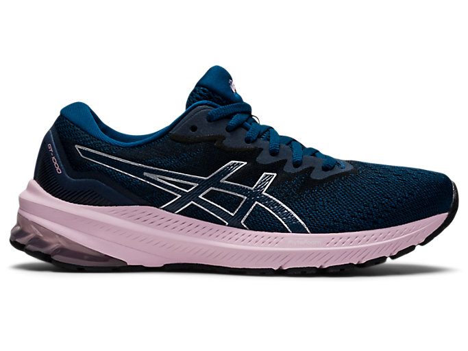Image 1 of 7 of Women's Mako Blue/Barely Rose GT-1000 11 Women's Running Shoes