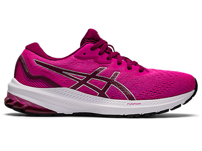 Image 1 of 7 of Women's Dried Berry/Pink Glo GT-1000 11 Women's Running Shoes