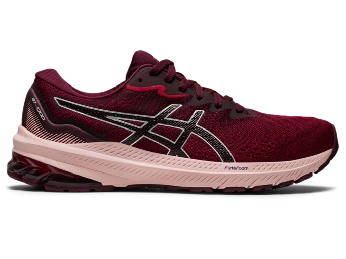 Asics womens gt 1000 6 stability running shoes sale