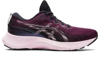 Women s GEL NIMBUS LITE 3 Deep Plum Barely Rose Running Shoes