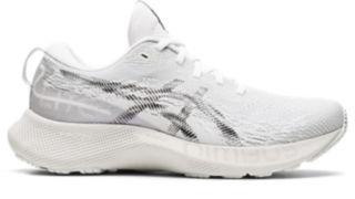 Asics womens shop running shoes white