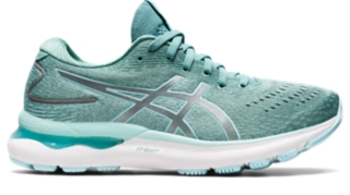 síndrome daño equipaje Women's GEL-NIMBUS 24 WIDE | Sage/Clear Blue | Running Shoes | ASICS