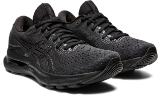 Women's GEL-NIMBUS 24 Black/Black | Running Shoes | ASICS