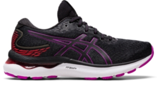 GEL NIMBUS 24 Women Black Orchid Damen Laufschuhe ASICS Outlet DE