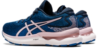 Asics bleu et rose sale