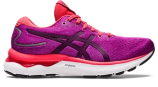 Women s GEL NIMBUS 24 Orchid Black Running ASICS Outlet IE