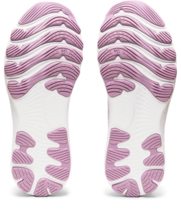 Women's GEL-NIMBUS 24, Barely Rose/White, Running