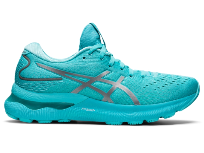 Women's GEL-NIMBUS 24 | Lite Show/Ice Mint | Running Shoes |