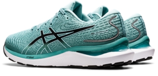 Women's GEL-CUMULUS 24 | Oasis Green/Black | Running Shoes | ASICS