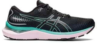 recepción Personas mayores Desafío Women's GEL-CUMULUS 24 | Black/Sage | Running Shoes | ASICS