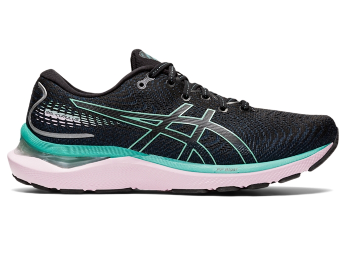 Women's GEL-CUMULUS 24, Oasis Green/Black, Running