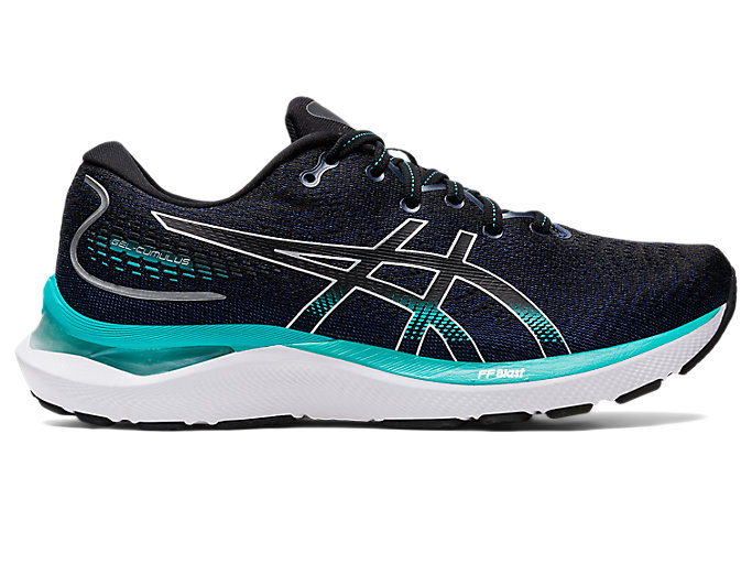 Image 1 of 7 of Women's Black/Pure Silver GEL-CUMULUS™ 24 Women's Road Running Shoes