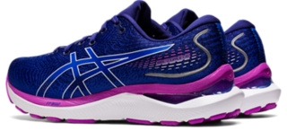 Chaussures de running - ASICS - GEL-CUMULUS 24 - Femme - Bleu