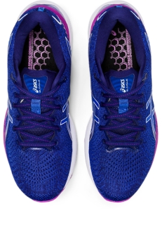 Women's GEL-CUMULUS 24, Barely Rose/Deep Plum, Running