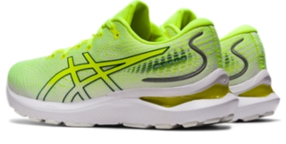 Men's GEL-CUMULUS 24, Safety Yellow/Velvet Pine, Running Shoes