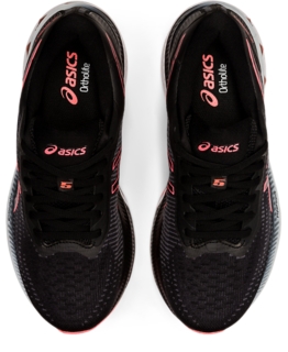 Women s GEL SUPERION 5 Black Blazing Coral Running Shoes ASICS