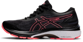 GEL SUPERION 5 Women Black Blazing Coral Women s Running Shoes ASICS Outlet CH