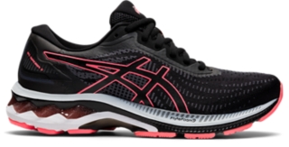 Women's GEL-SUPERION 5 | Black/Blazing Coral | Running Shoes | ASICS