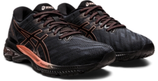 Asics black shop and rose gold