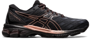 Asics shop noir rose