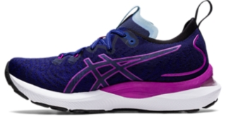 Women's GEL-CUMULUS 24 LITE-SHOW, Black/Orchid, Running