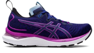 Asics sneakers 2024 dames blauw