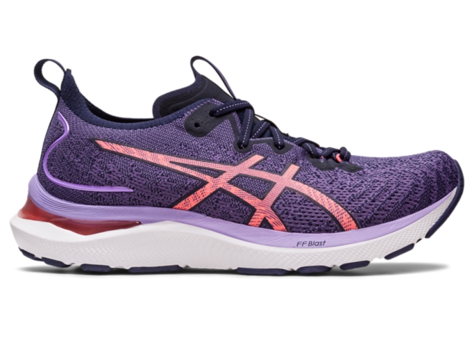 GEL CUMULUS 24 MK Women Dusty Purple Papaya Women s Running Shoes ASICS Outlet PT