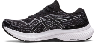 Asics womens cheap black runners