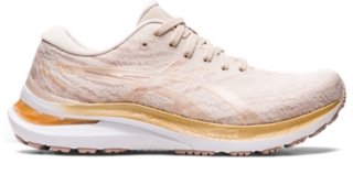 Women's GEL-KAYANO Mineral Beige/Champagne Running Shoes ASICS