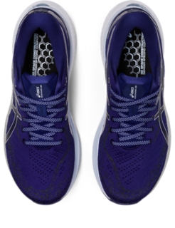 asics Malla Running Mujer - Visibility - french blue/digital grape