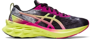 Women's NOVABLAST 2 | Black/Glow Yellow | Running Shoes | ASICS