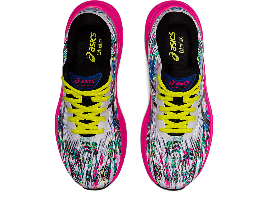 Wijde selectie poll Kabelbaan Women's GEL-EXCITE 9 | White/Black | Running Shoes | ASICS