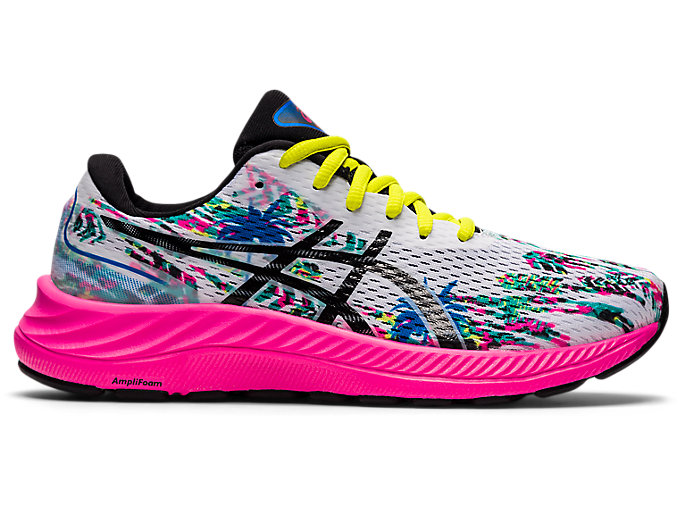 Image 1 of 7 of Women's White/Black GEL-EXCITE 9 COLOR INJECTION Women's Running Shoes & Trainers