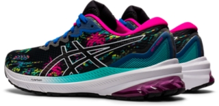 Women's GT-1000 11 | Black/Pink Glo | Running Shoes | ASICS