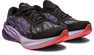 Women's NOVABLAST 3, Papaya/Dusty Purple, Running Shoes