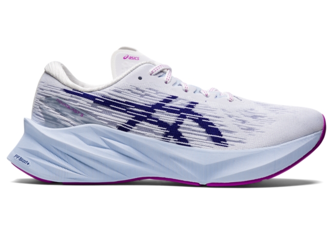 安価 NOVABLAST 3 | Women | WHITE/DIVE BLUE | Running | ASICS Vietnam スパイク・シューズ