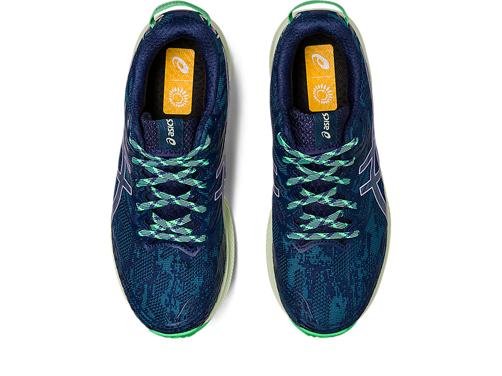 Women\'s Fuji Lite 3 | Ink Teal/Digital Violet | Trail Running Shoes | ASICS