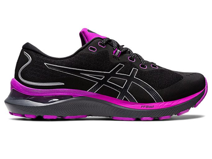 Image 1 of 7 of Women's Black/Orchid GEL-CUMULUS 24 LITE-SHOW Women's Running Shoes